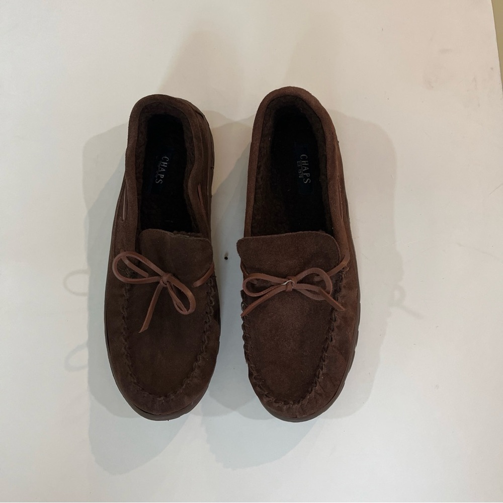 Chaps‎ Dark Brown Suede Loafers 11/12